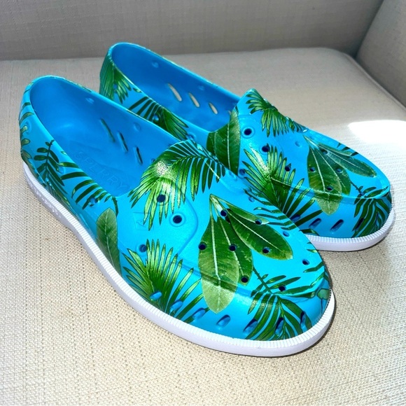 SPERRY  AUTHENTIC ORIGINAL  FLOAT  BOAT SHOE  PALM BLUE UNISEX  Men’s Size 8 - Picture 1 of 11